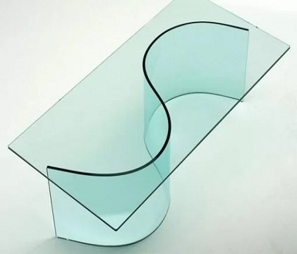 Mẫu kính cường lực uốn cong